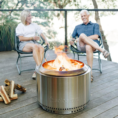 Yukon 27" Stand Stainless Steel Fire Pit Accessory Fireplace Tools Firepits and Fire Pits Outdoor Prefect for Your Outdoor Fireplace